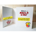 Economy 2 Pocket Folder(3 Full Color Imprint Areas, Gloss Finish & Business Card Slot)